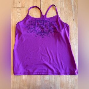 Tek Gear Purple Yoga Tank